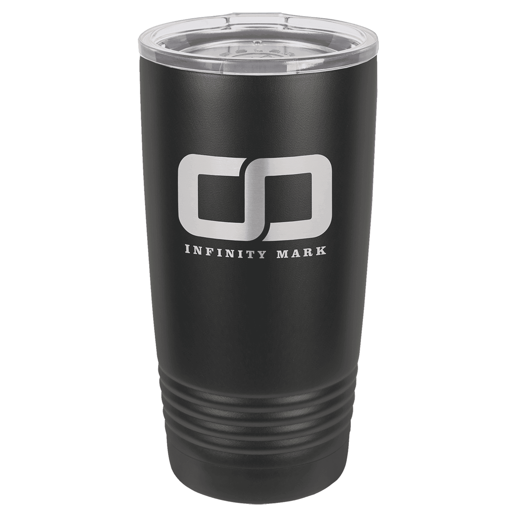 Black 20 oz. Polar Camel Ringneck Tumbler (No Silver Ring) with Standard Lid