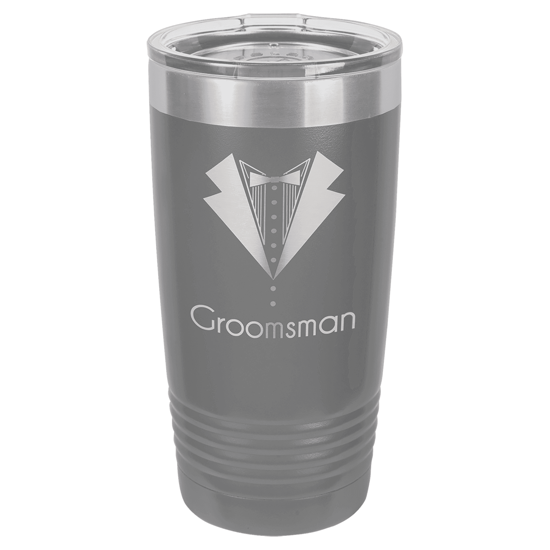 Dark Gray 20 oz. Polar Camel Ringneck Tumbler with Standard Lid