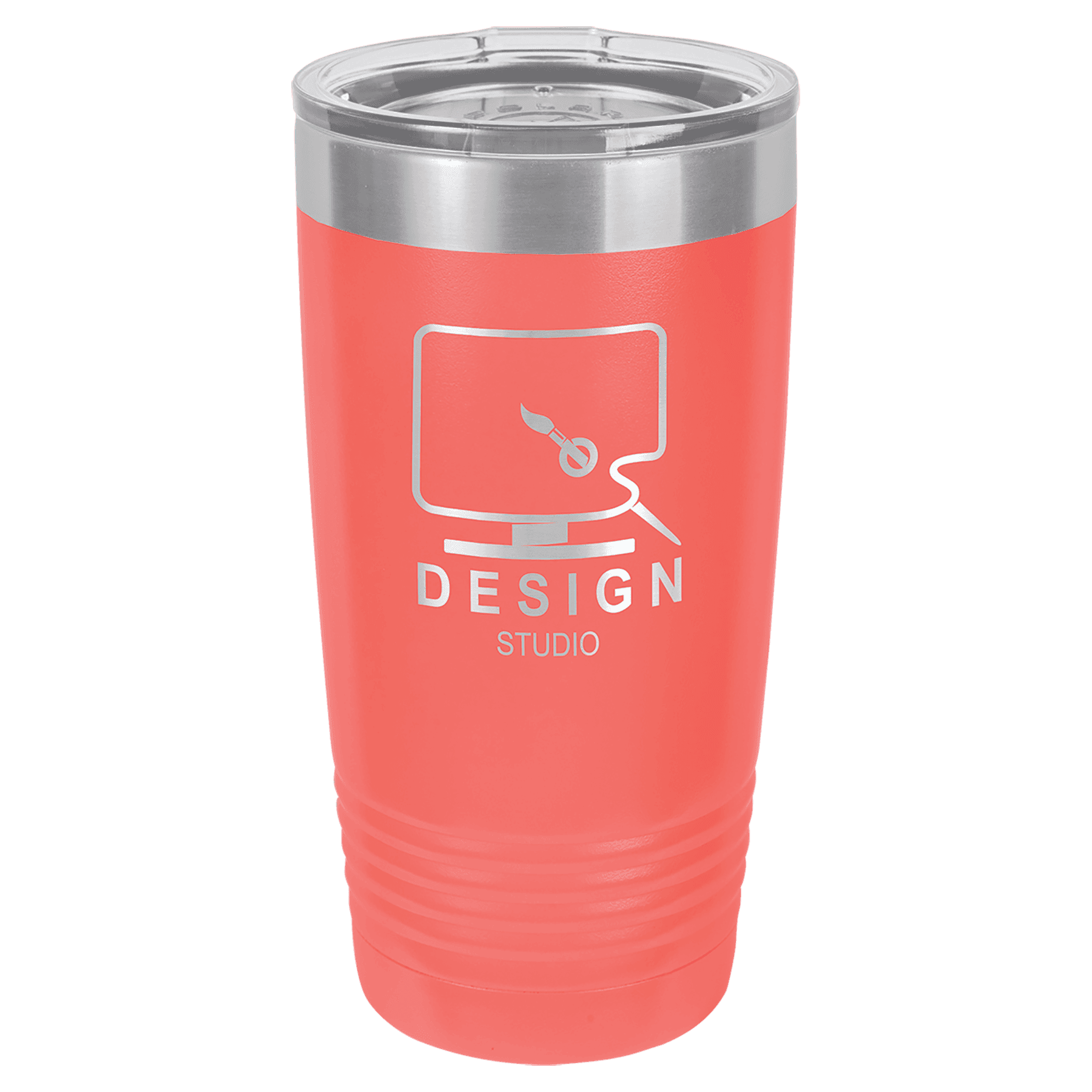 Coral 20 oz. Polar Camel Ringneck Tumbler with Standard Lid