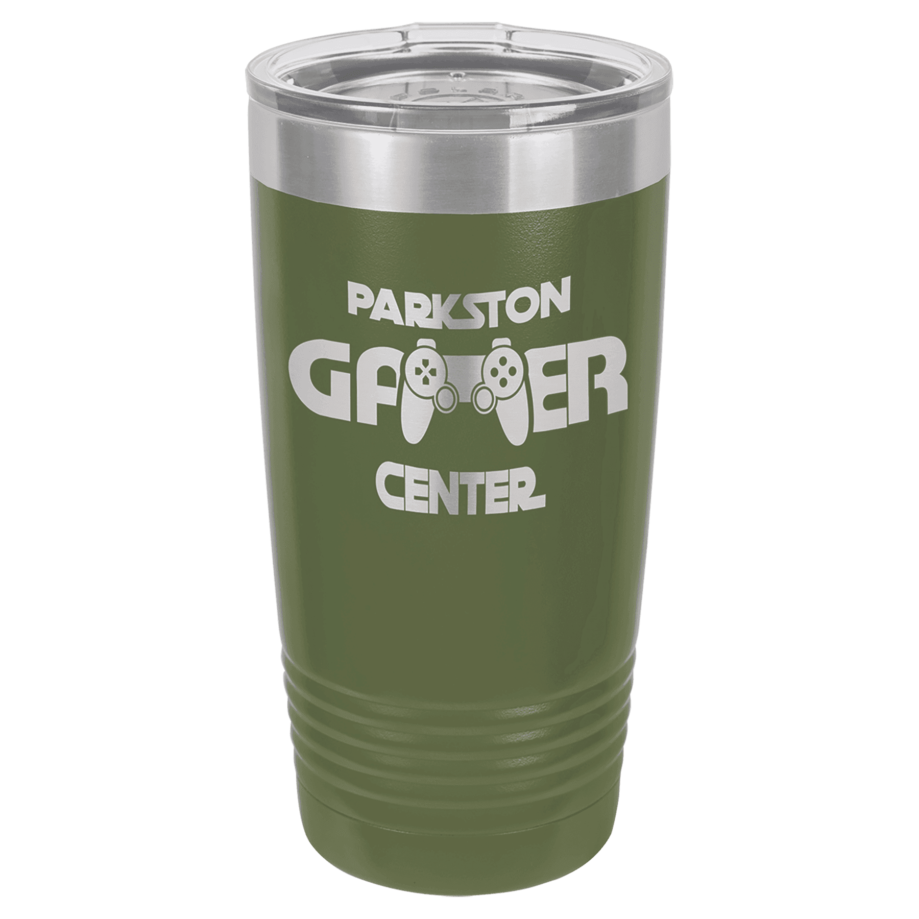 Olive Green 20 oz. Polar Camel Ringneck Tumbler with Standard Lid
