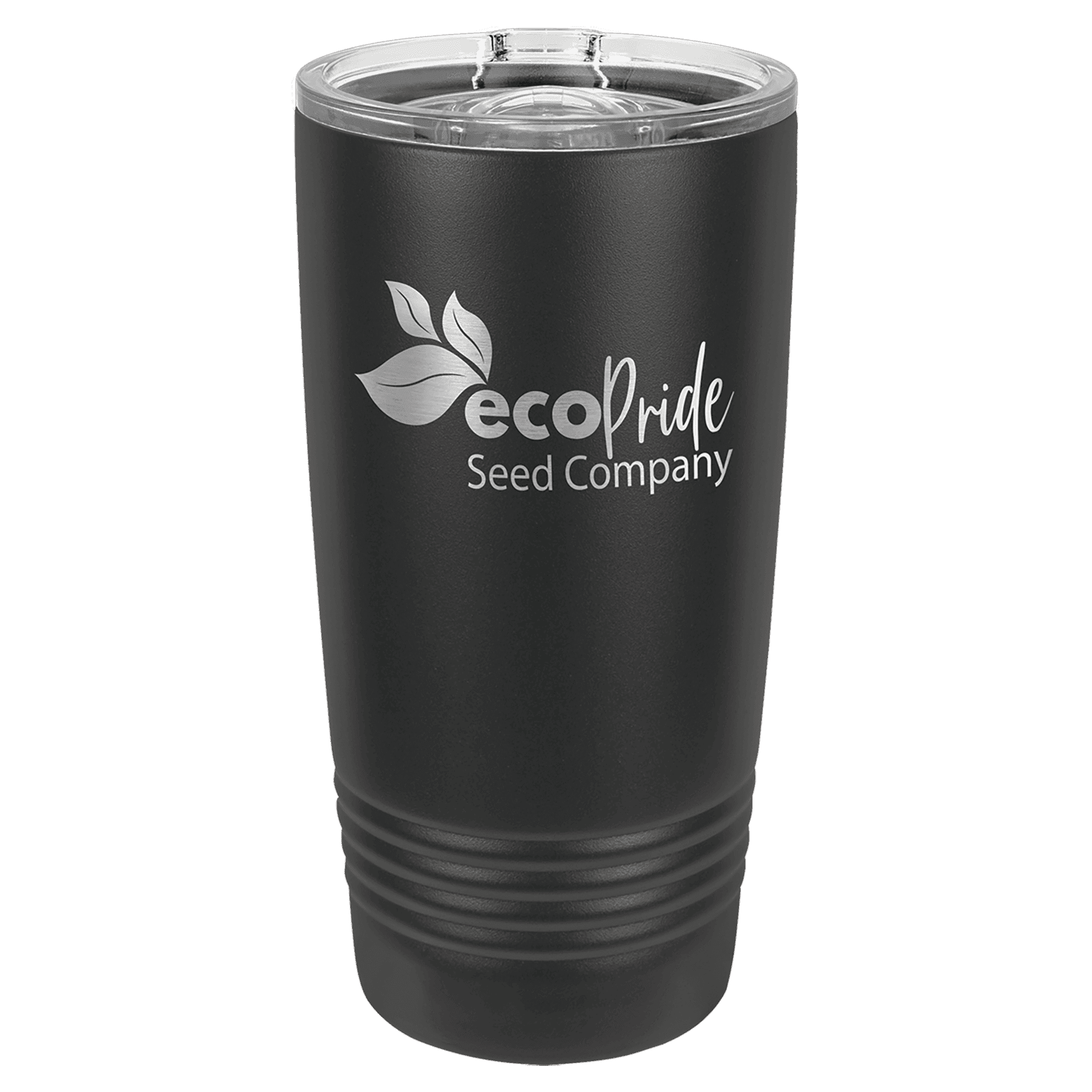 Black (No Silver Ring) 20 oz. Polar Camel Ringneck Tumbler with Slider Lid