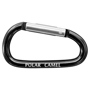 3 3/4" Black Carabiner