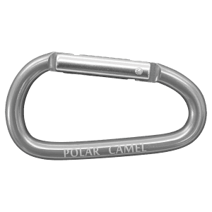 3 3/4" Gray Carabiner