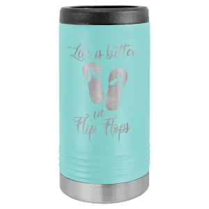 Teal Slim Polar Camel Beverage Holder