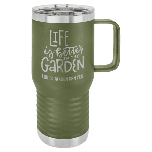 Olive Green 20 oz. Polar Camel Travel Mug with Slider Lid