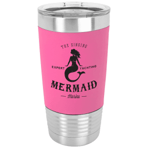 Pink/Black 20 oz. Polar Camel Silicone Grip Tumbler with Clear Standard Lid