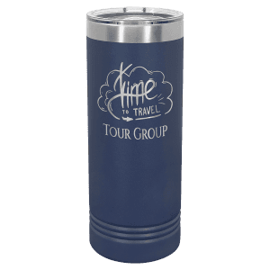 Navy Blue 22 oz. Polar Camel Skinny Tumbler with Slider Lid