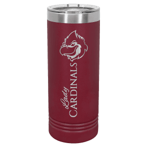 Maroon 22 oz. Polar Camel Skinny Tumbler with Slider Lid