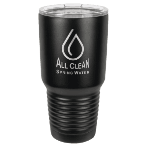 Black (Without Silver Ring) 30 oz. Polar Camel Ringneck Tumbler w/Standard Lid
