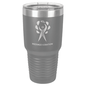 Dark Gray 30 oz. Polar Camel Ringneck Tumbler with Standard Lid