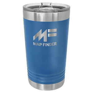 Royal Blue 16 oz. Polar Camel Pint with Slider Lid