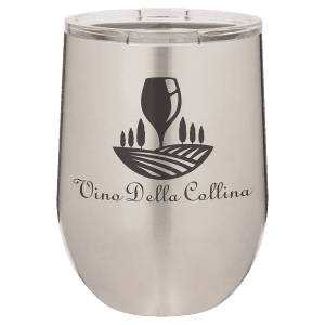 Stainless Steel 12 oz. Polar Camel Stemless Wine Tumbler