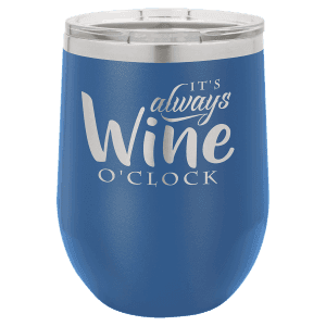 Black 12 oz. Polar Camel Stemless Wine Tumbler