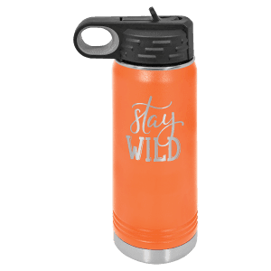 Orange 20 oz. Polar Camel Water Bottle
