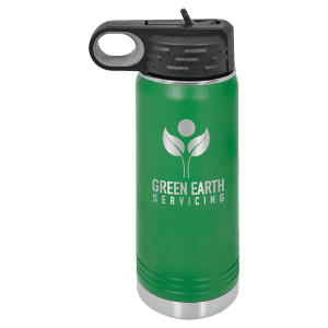 Green 20 oz. Polar Camel Water Bottle