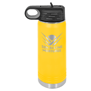 Yellow 20 oz. Polar Camel Water Bottle