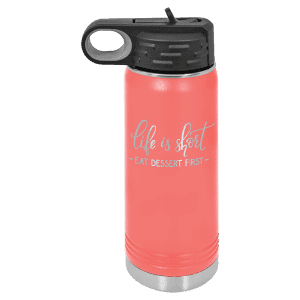 Coral 20 oz. Polar Camel Water Bottle