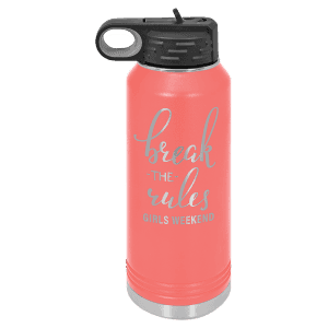 Coral 32 oz. Polar Camel Water Bottles