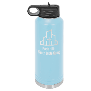 Light Blue 40 oz. Polar Camel Water Bottles