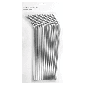 10" Stainless Steel Straw