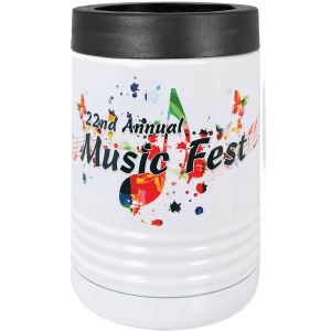 White Standard Polar Camel Full Color Beverage Holder