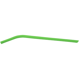 Green Small Silicone Straw