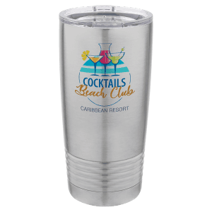 Stainless Steel 20 oz. Polar Camel Full Color Ringneck Tumbler