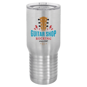Stainless Steel 20 oz. Polar Camel Full Color Travel Mug/No Handle/Standard Lid