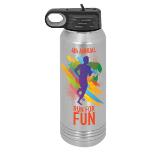 Stainless Steel 32 oz. Polar Camel Full Color Water Bottle