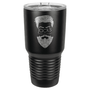 Black (No Silver Ring) 30 oz. Polar Camel Ringneck Tumbler with Slider Lid