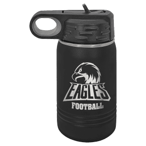 Black 12 oz. Polar Camel Water Bottle