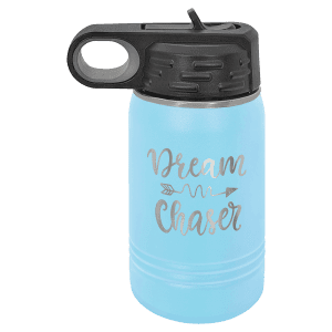 Light Blue 12 oz. Polar Camel Water Bottle