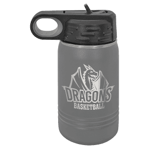 Dark Gray 12 oz. Polar Camel Water Bottle