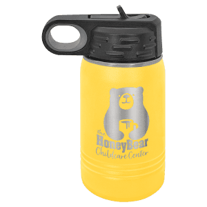 Yellow 12 oz. Polar Camel Water Bottle