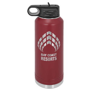 Maroon 40 oz. Polar Camel Water Bottle