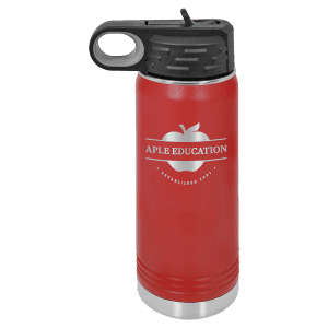 Red 20 oz. Polar Camel Water Bottle