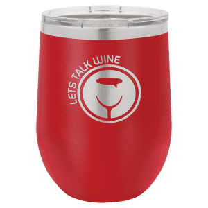 Red 12 oz. Polar Camel Stemless Wine Tumbler