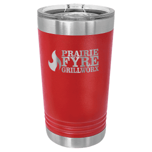 Red 16 oz. Polar Camel Pint with Slider Lid