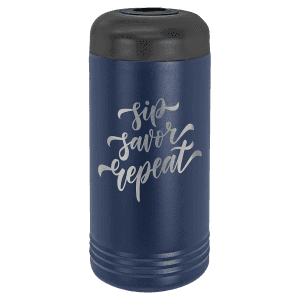 Navy Blue Polar Camel Powder Coated Wine Chiller