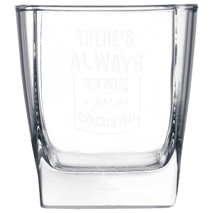 10 1/2 oz. Polar Camel Square On The Rocks Glass