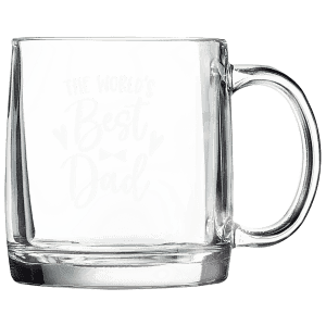 12 1/4 oz. Polar Camel Clear Coffee Mug