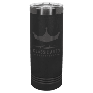 Black/Ghost Black 22 oz. Polar Camel Skinny Tumbler