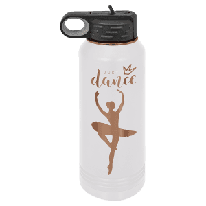 White/Rose Gold 32 oz. Polar Camel Water Bottles