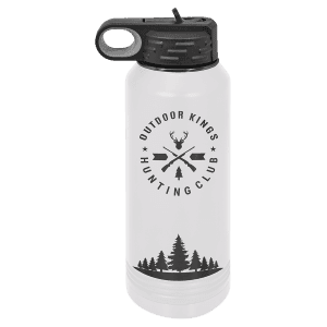 White/Ghost Black 32 oz. Polar Camel Water Bottles
