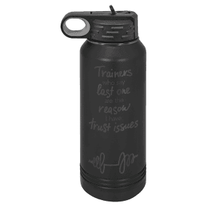Black/Ghost Black 32 oz. Polar Camel Water Bottles