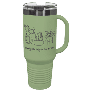 Moody Lilac/Ghost Black 40 oz. Polar Camel Travel Mug with Snap Lid and Straw
