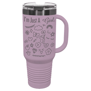 Summer Sage/Ghost Black Polar Camel 40 oz. Travel Mug with Snap Lid and Straw
