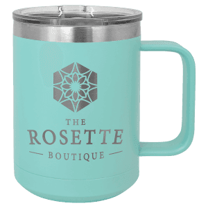 Teal 15 oz. Polar Camel Coffee Mug with Slider Lid