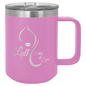 Light Purple 15 oz. Polar Camel Coffee Mug with Slider Lid
