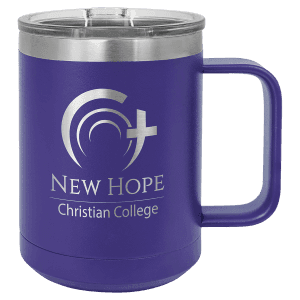 Purple 15 oz. Polar Camel Coffee Mug with Slider Lid